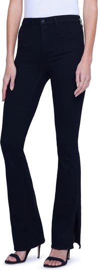 L'Agence Abilene High-Rise Boot Slit Pants – Très Chic