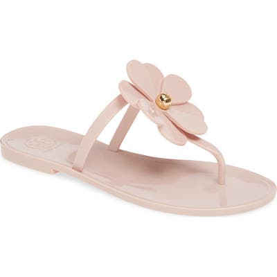 Tory Burch Floral Jelly Flip Flop, Pink
