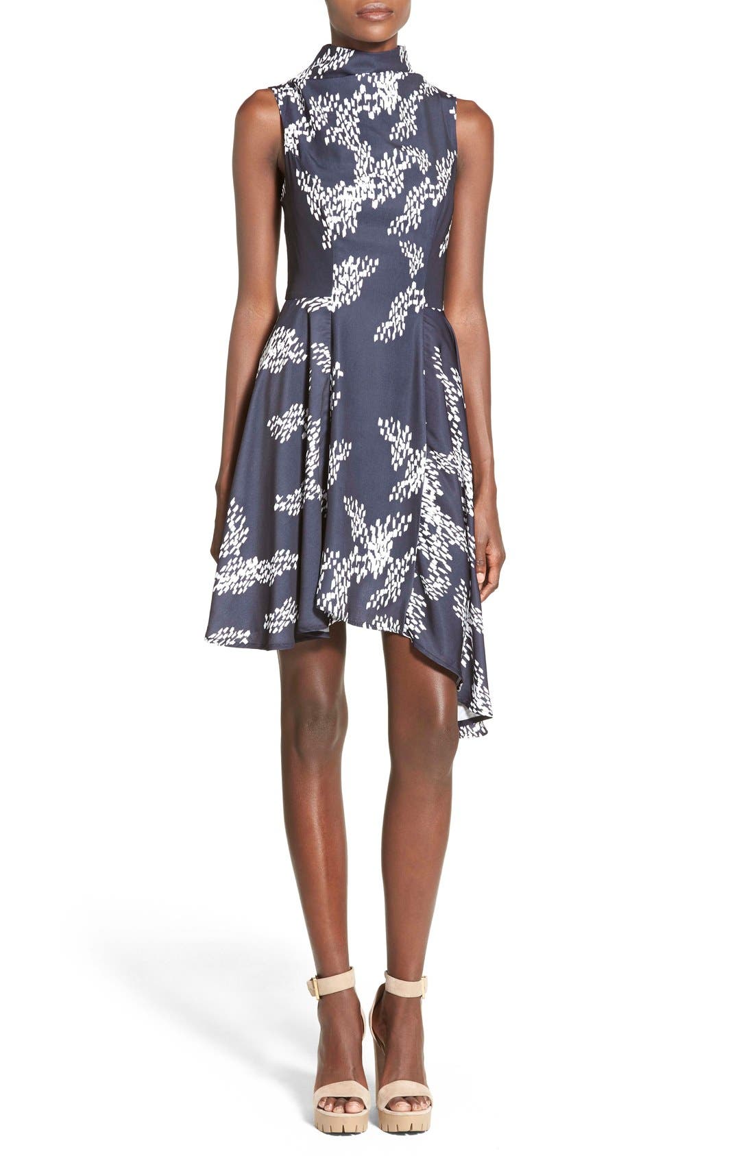 Keepsake the Label 'Break Even' Mock Neck Dress Nordstrom