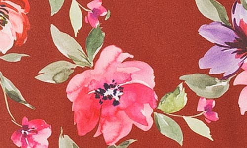 Alexia Admor Atlas Dress In Red Floral