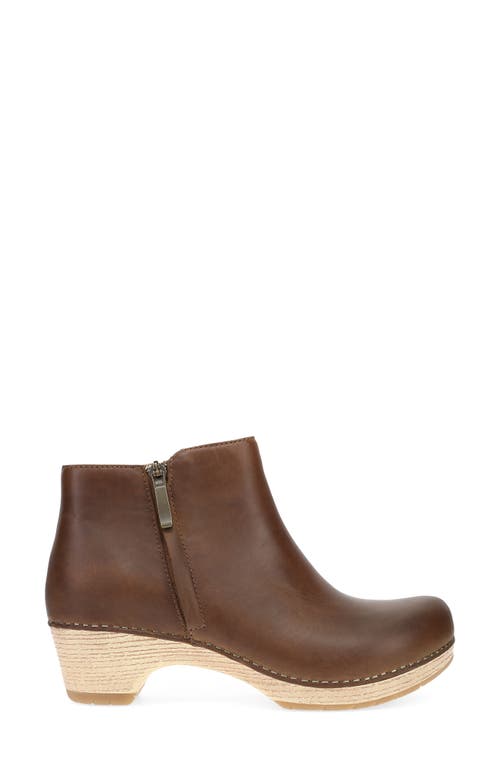 Shop Dansko Lizanne Bootie In Tan