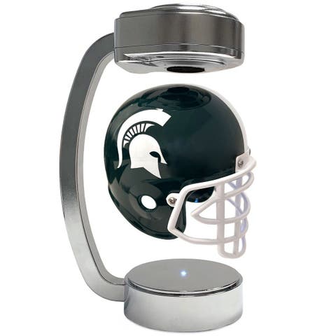 Michigan State Spartans Chrome Base Mini Hover Helmet