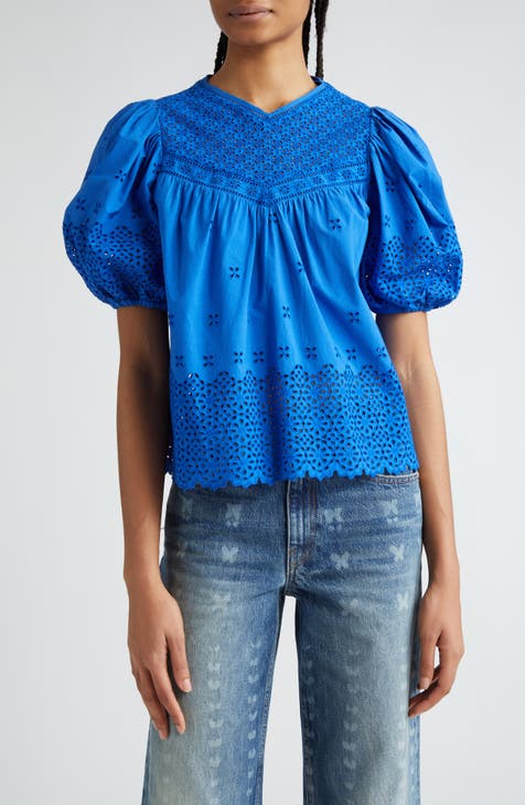 UO Orla Square Neck Short Sleeve Top