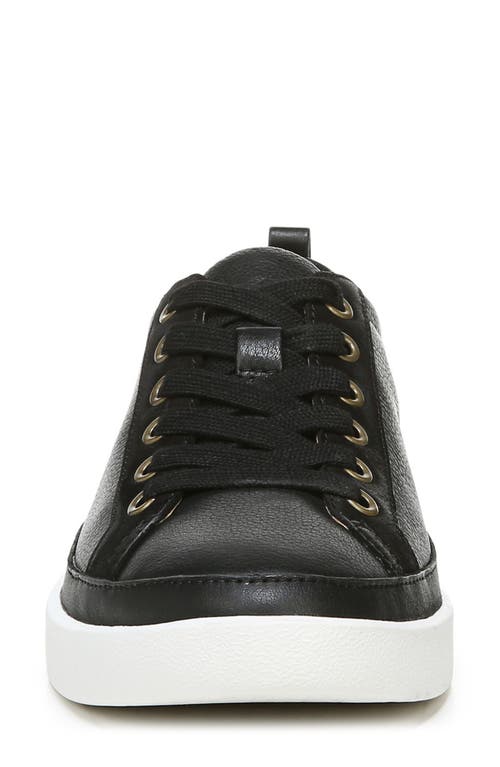 Shop Vionic Winny Sneaker In Black Smooth