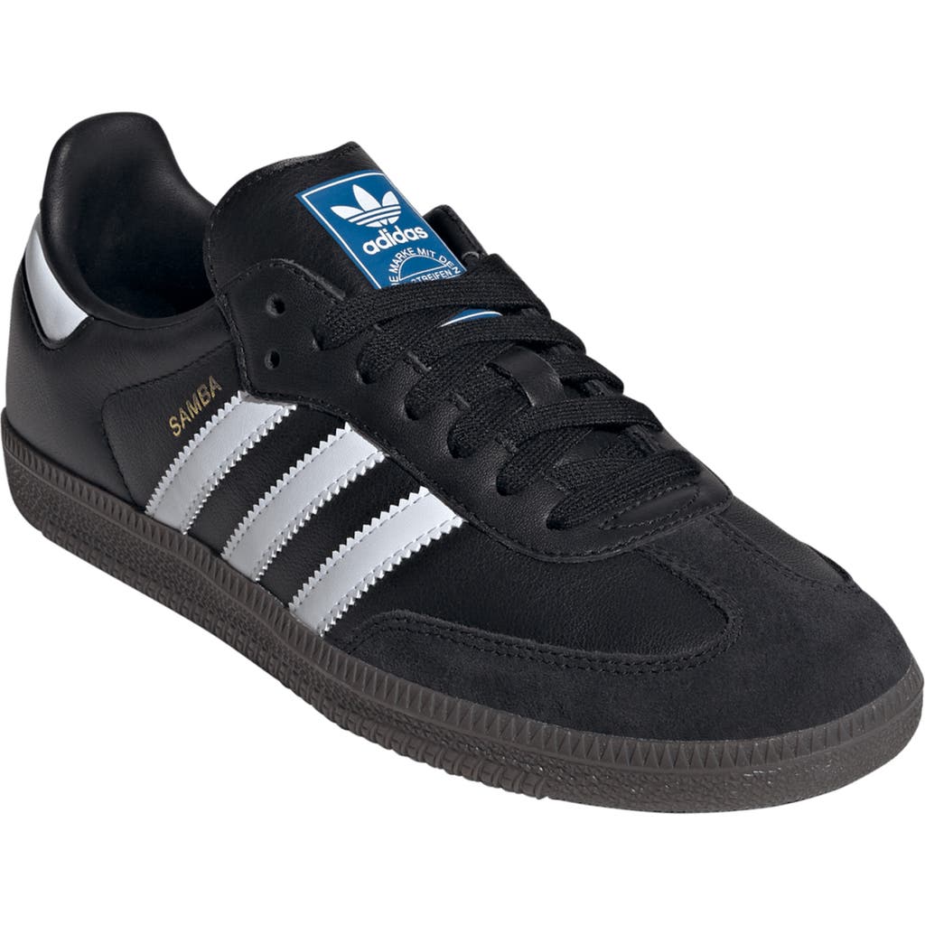 Adidas Originals Adidas Samba Og Sneaker In Black/white/clear Granite