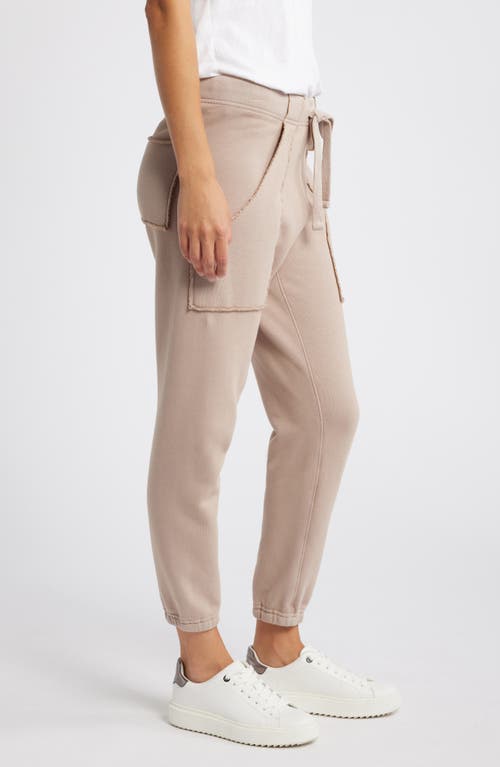 Shop Frank & Eileen Eamon Fleece Jogger Sweatpants In Biscotti