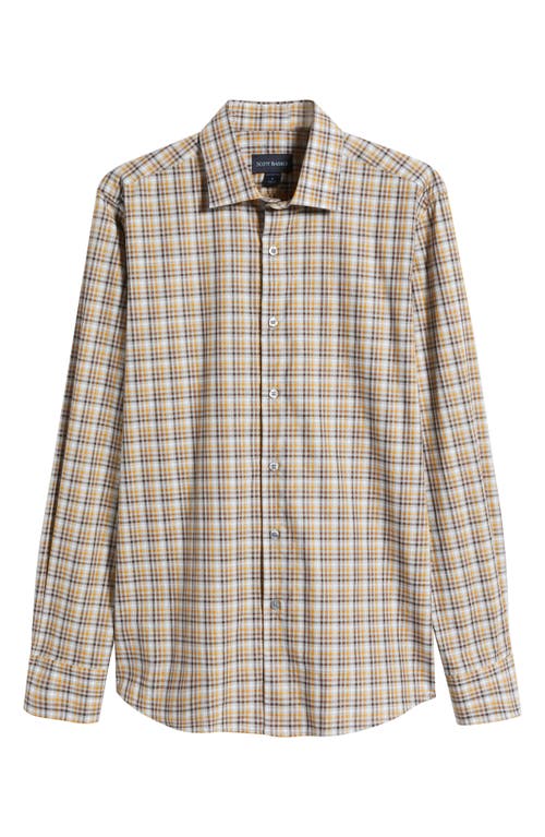 SCOTT BARBER SCOTT BARBER TATTERSALL COTTON BUTTON-UP SHIRT 