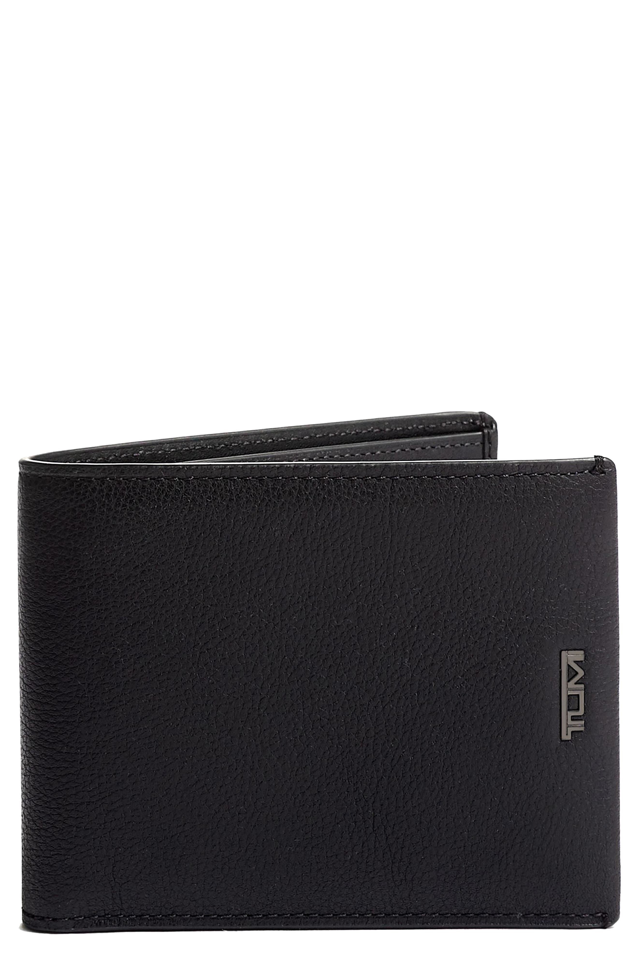 tumi green wallet
