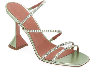 Amina Muaddi Naima Crystal Embellished Sandal (Women) | Nordstrom