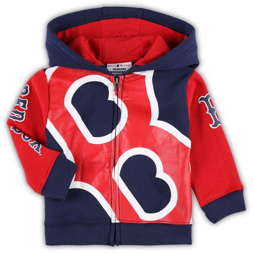 Outerstuff Infant Navy Boston Red Sox Poster Board Full-Zip Hoodie