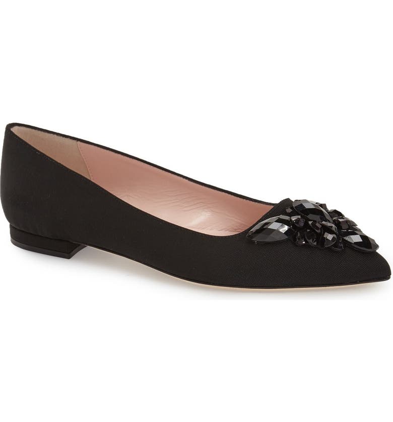 kate spade new york 'benay' embellished pointy toe flat (Women) | Nordstrom