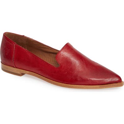 Frye Kenzie Venetian Flat- Red
