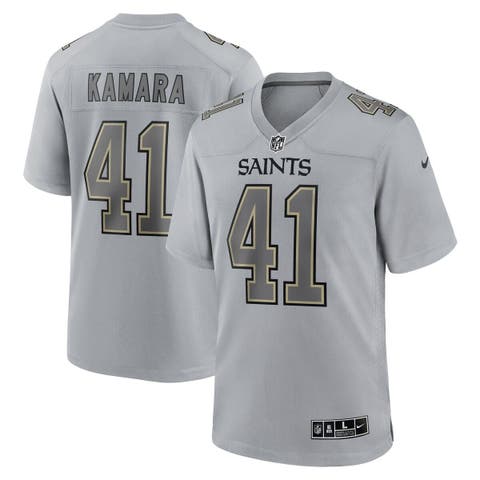 Alvin Kamara New Orleans Saints Youth Mainliner Player Name & Number Fleece  Pullover Hoodie - Black