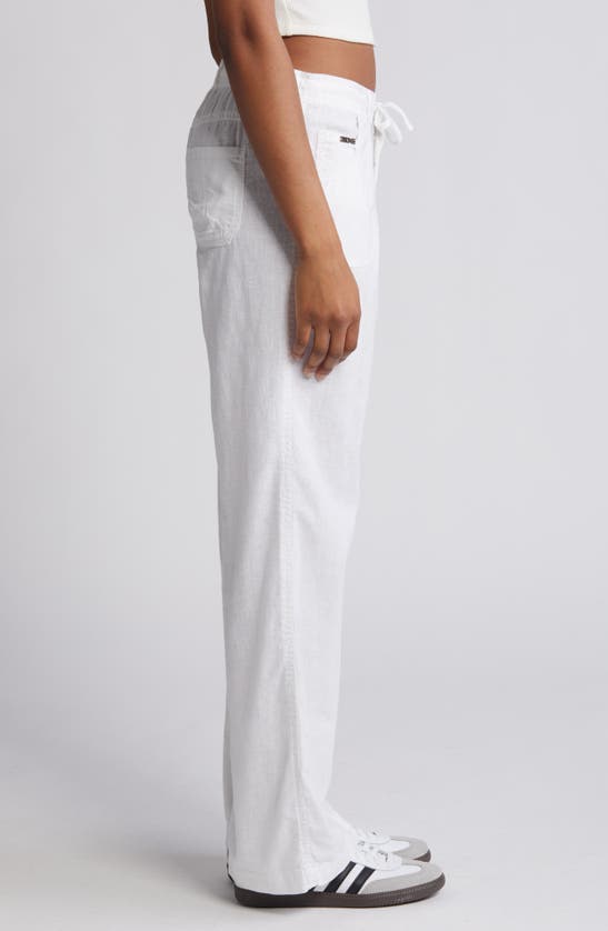Bdg Urban Outfitters Five-pocket Linen Blend Pants In White