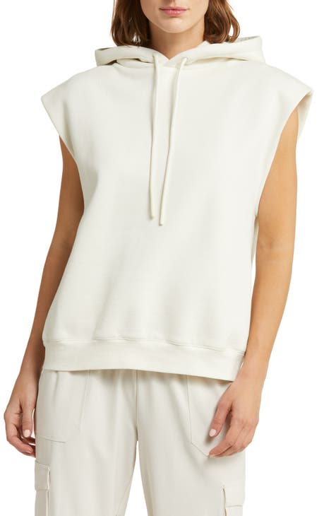 Mesh Accent Hoodie - Women - Ready-to-Wear