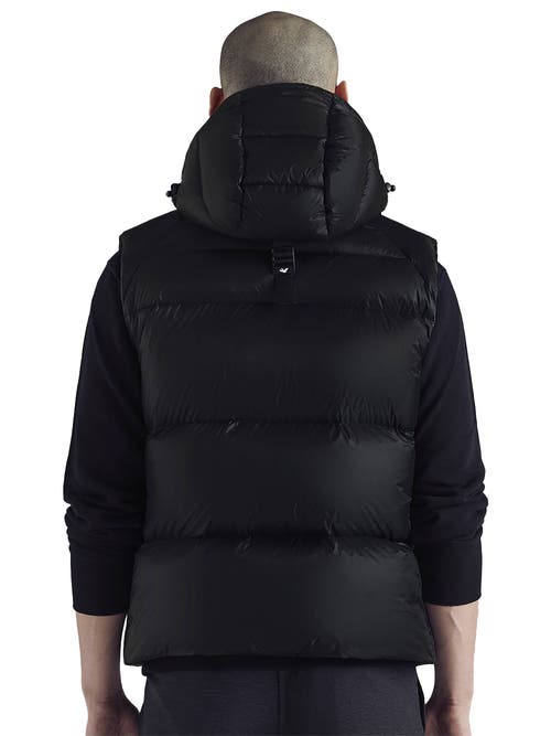Triple F.a.t. Goose Puffer Down Vest In Black