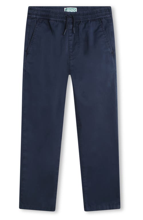 KENZO Kids' Stretch Twill Pants 84A-Navy at Nordstrom