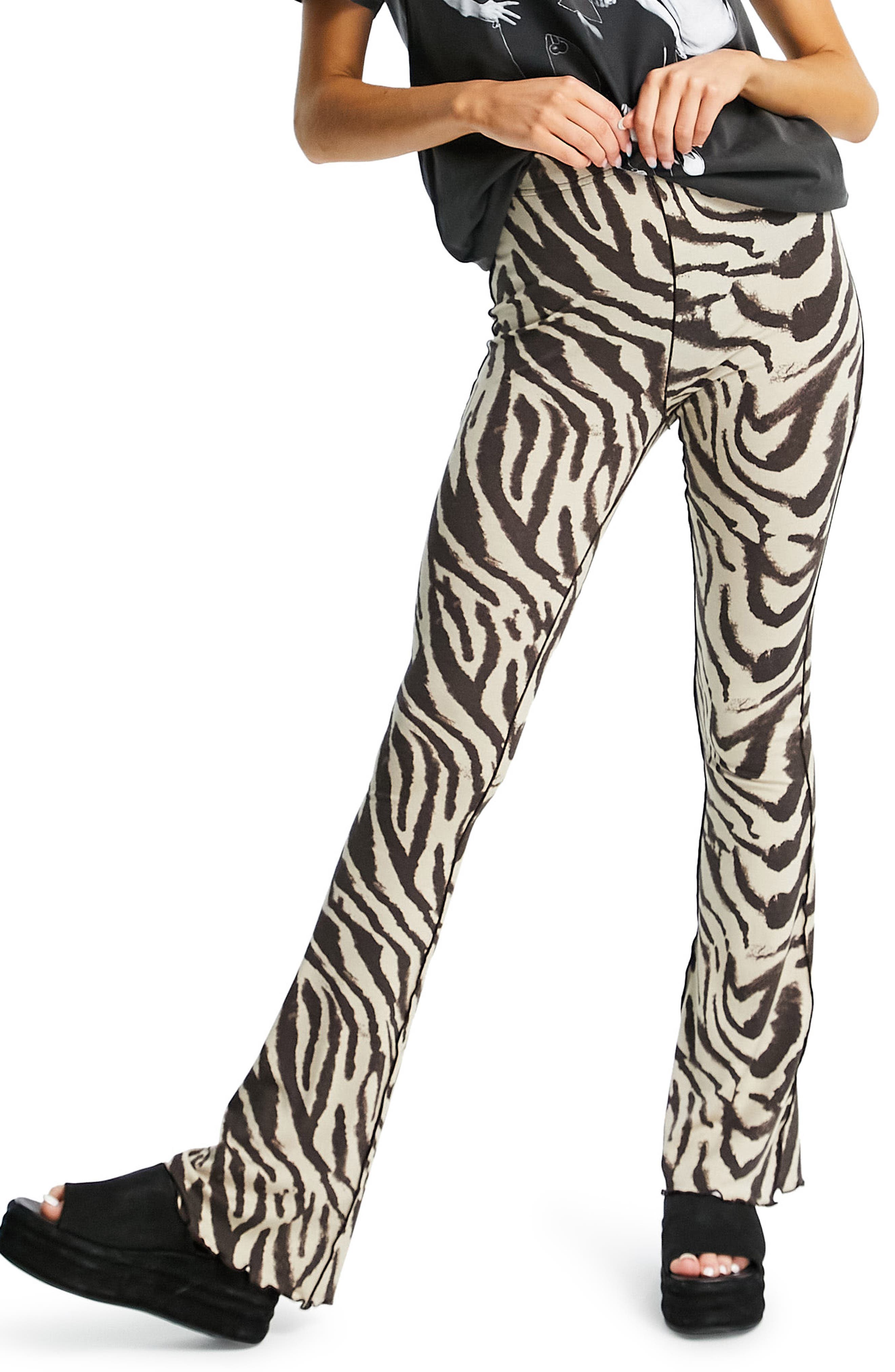 zebra print jeans mens