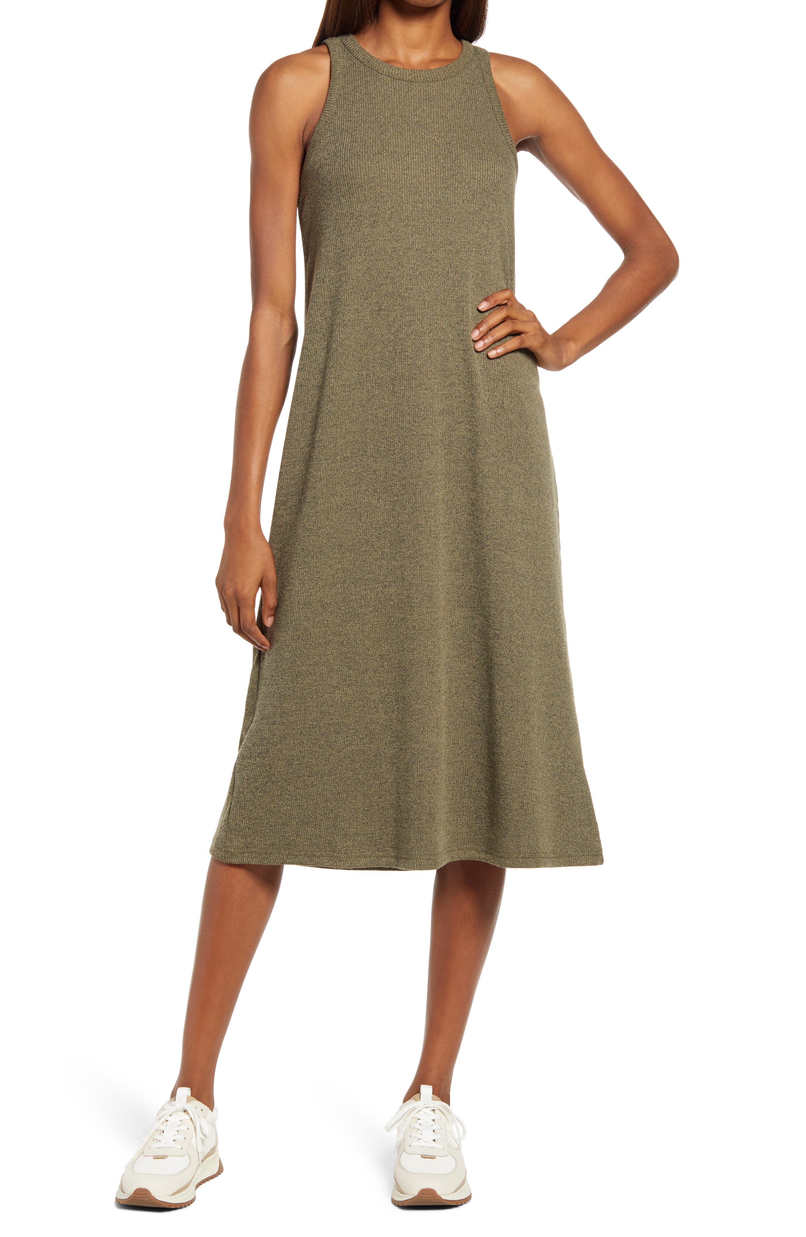 cotton tank top dress