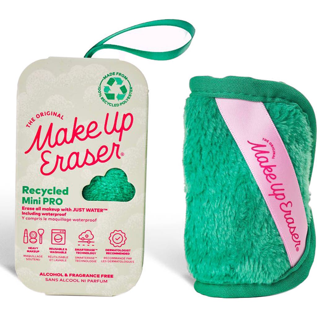 The Original Makeup Eraser Recycled Minipro Cloth & Reusable Laundry Bag In Recycled Green