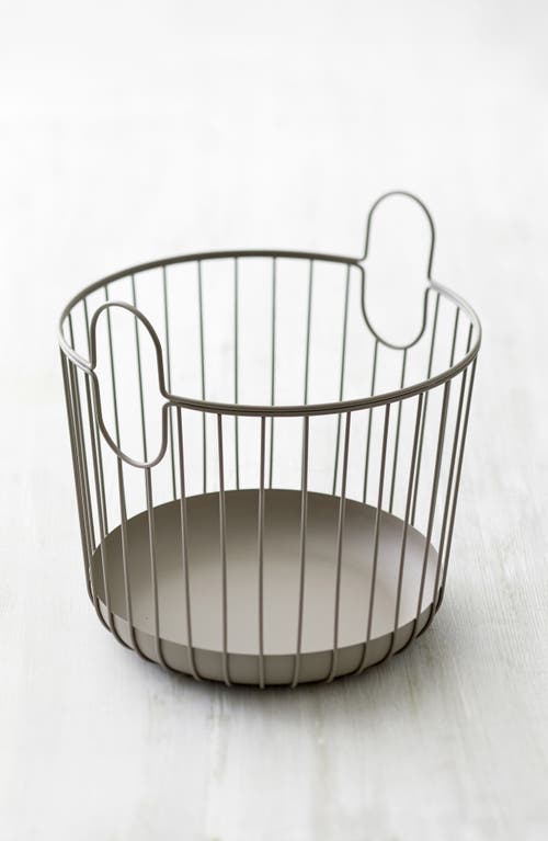 Zone Denmark Inu Large Wire Basket In Taupe