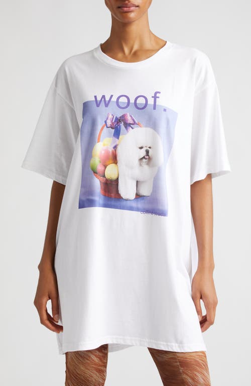 Collina Strada Woof Oversize Organic Cotton Graphic T-Shirt at Nordstrom,