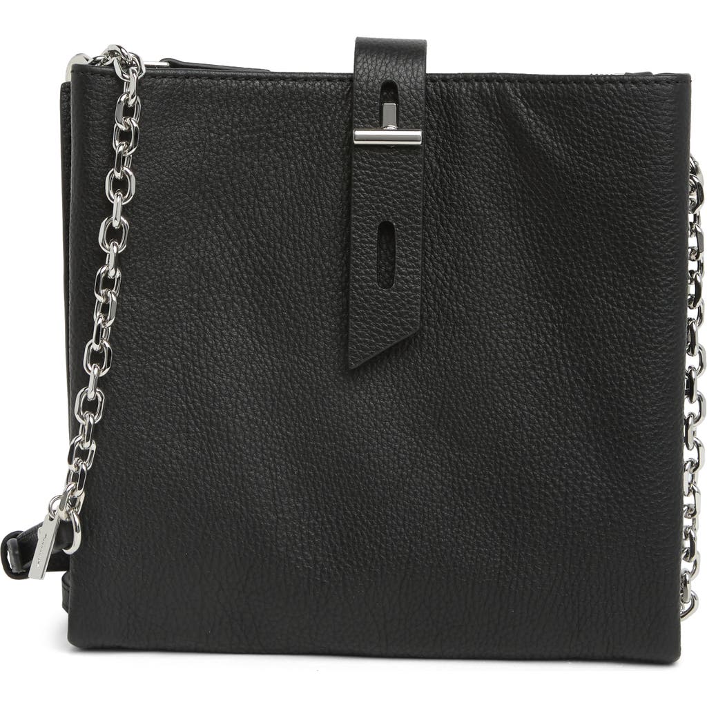 Shop Thacker Thacker Gabby Crossbody Bag In Black/silver