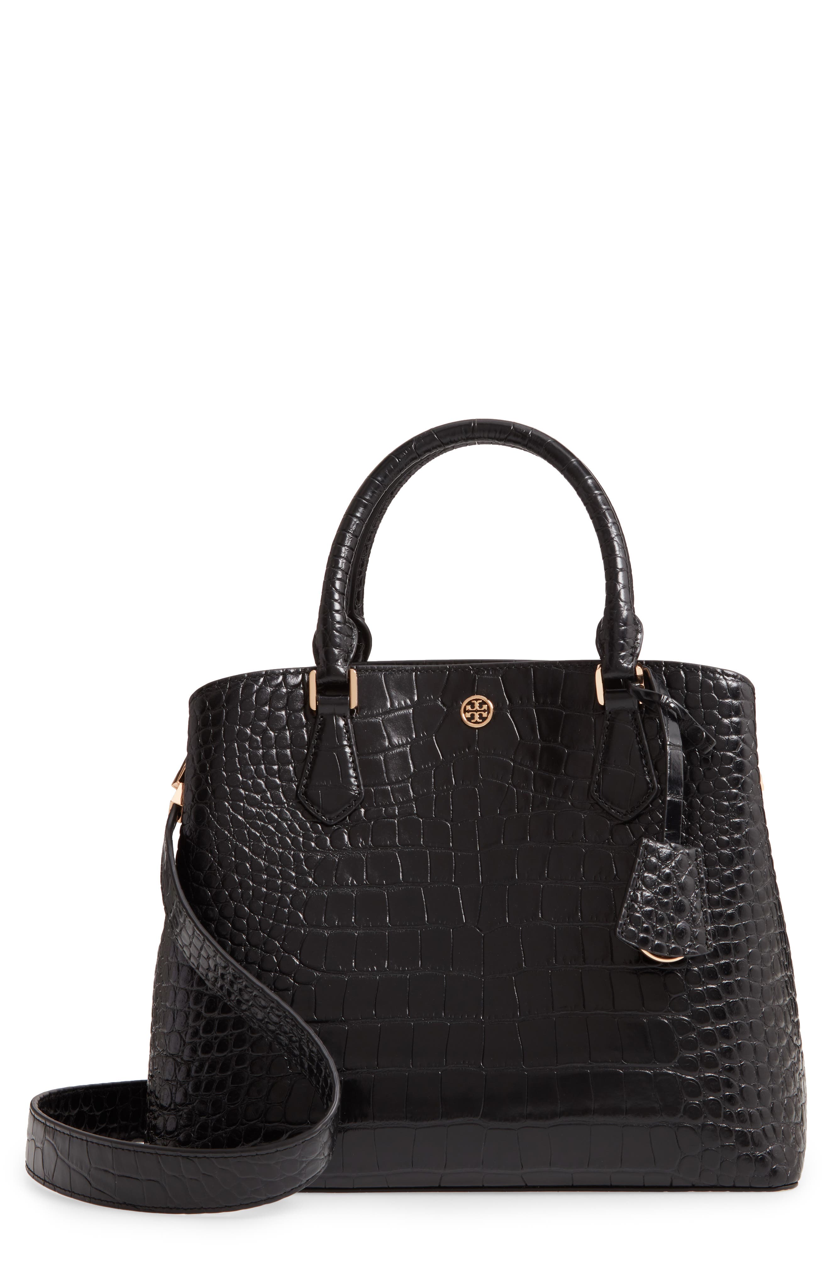 tory burch crocodile bag