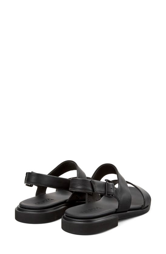 Camper Edy Slingback Sandal In Black