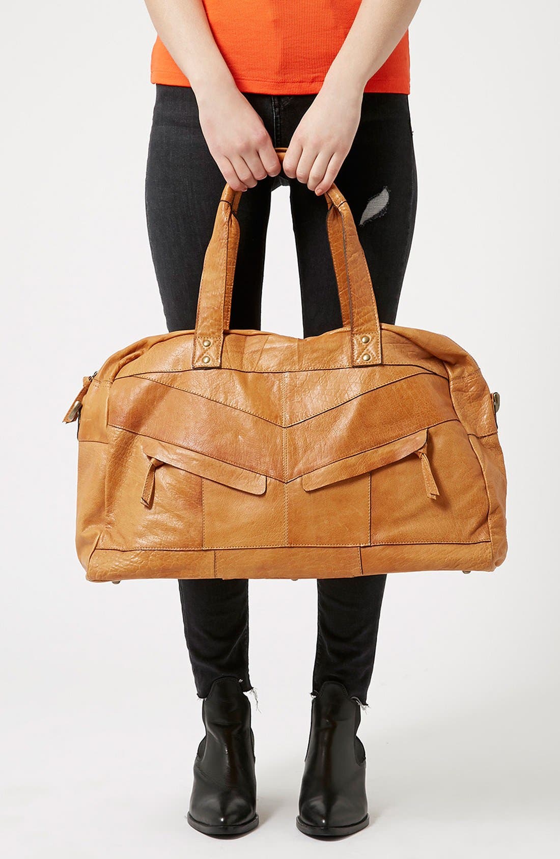 Leather Luggage Bag Nordstrom