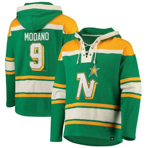 Men's '47 Tyler Seguin Kelly Green Dallas Stars Player Name & Number Lacer  Pullover Hoodie