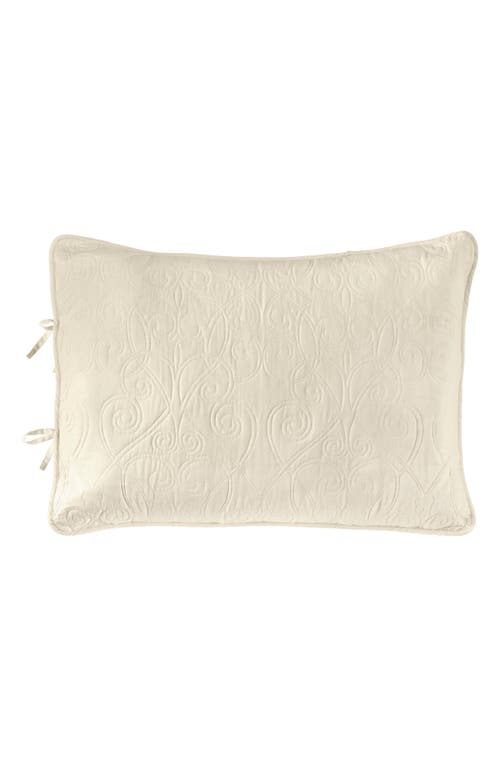 Laura Ashley Felicity Quilt & Sham Set In Ivory