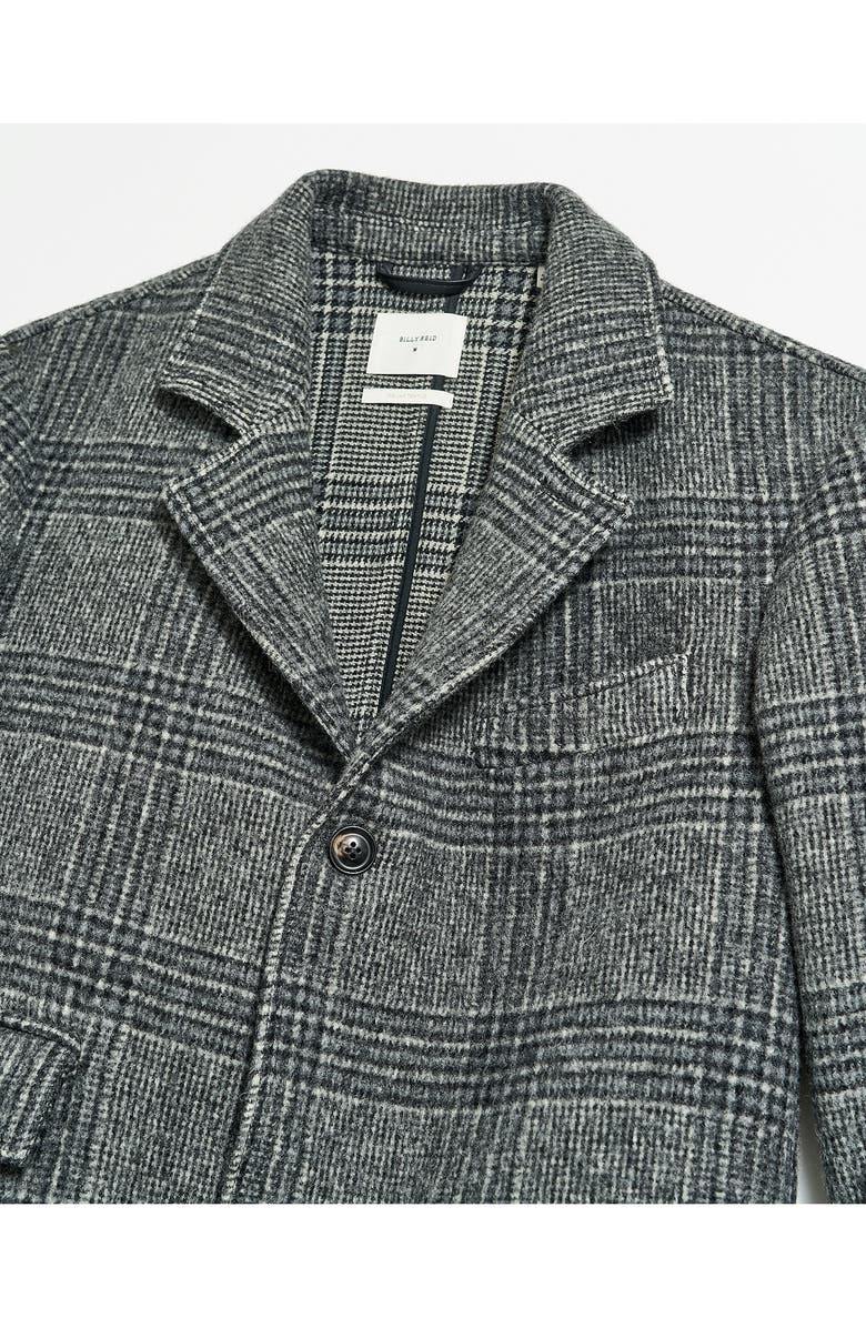 Billy Reid Astor Plaid Wool Blend Coat | Nordstrom