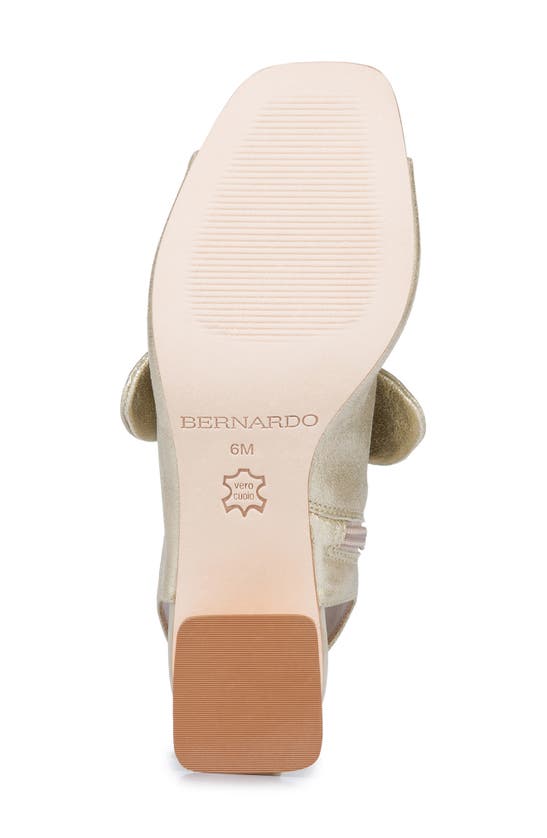 Shop Bernardo Footwear Bernardo Lizzie Sandal In Champagne