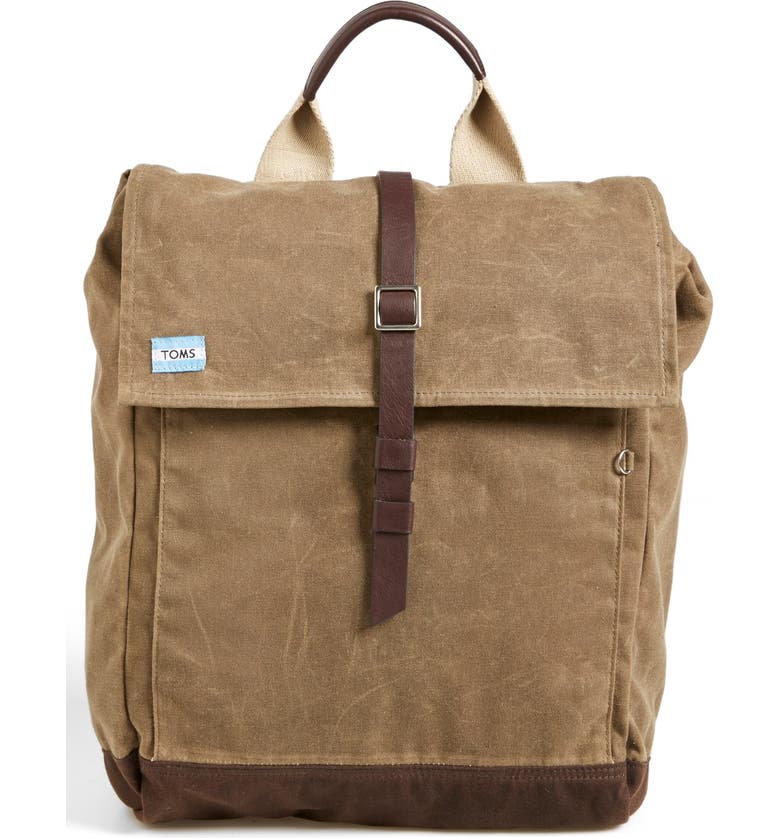TOMS Waxed Canvas Backpack | Nordstrom