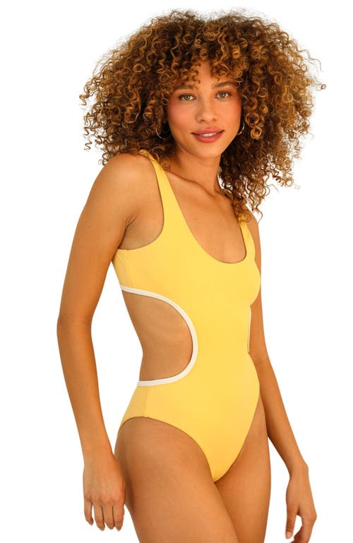 Shop Dippin Daisys Baja One Piece In Mellow Yellow