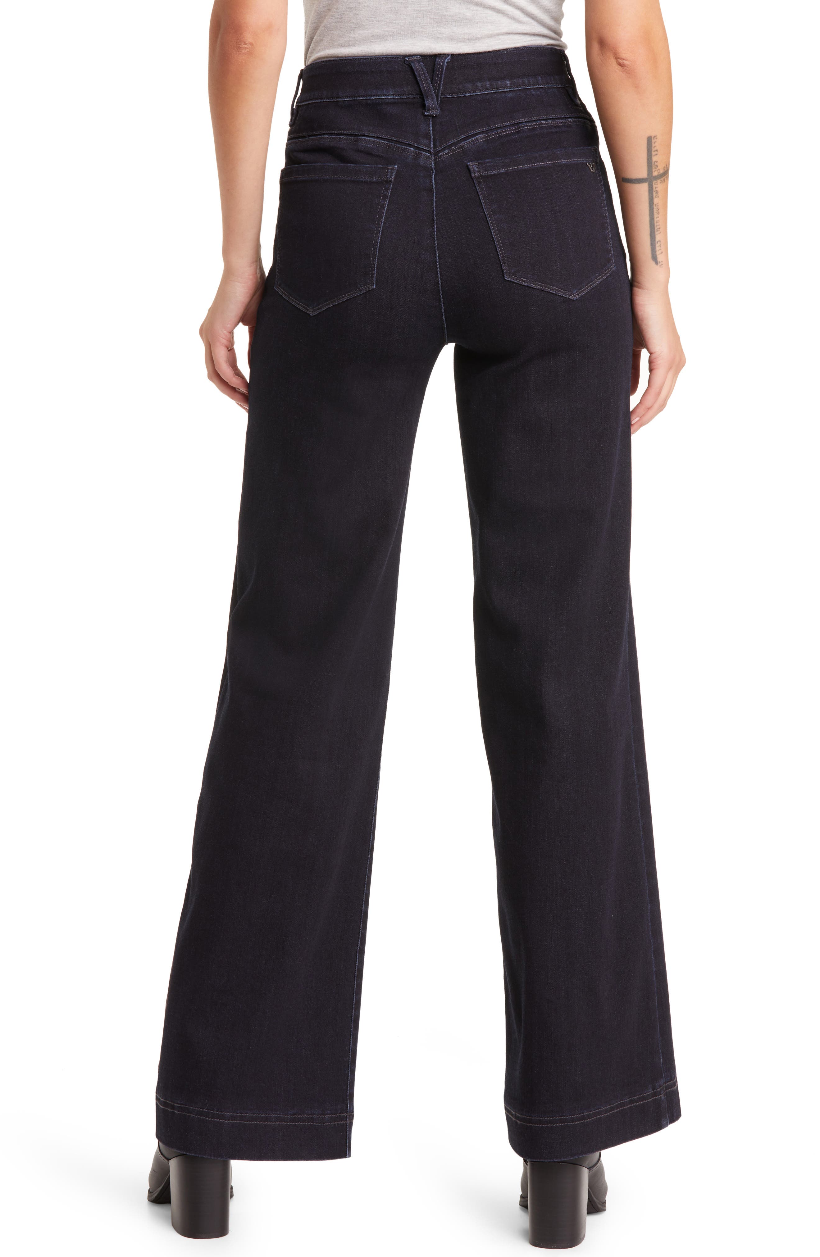Wit & Wisdom 'Ab'Solution Skyrise Wide Leg Jeans Nordstrom