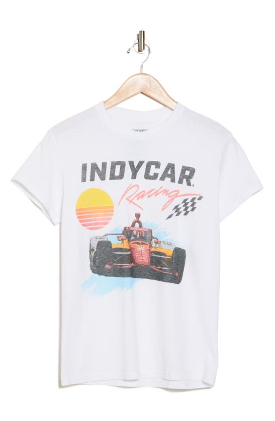 Shop Philcos Indycar Graphic T-shirt In Off White Pigment