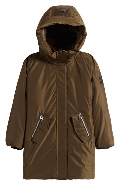 Mackage Kids' Shayna-T 800 Fill Power Down Jacket with Bib at Nordstrom,