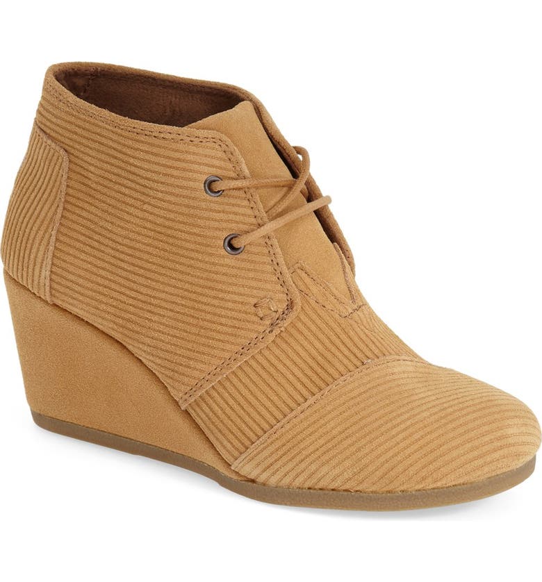 TOMS 'Desert' Wedge Bootie (Women) | Nordstrom