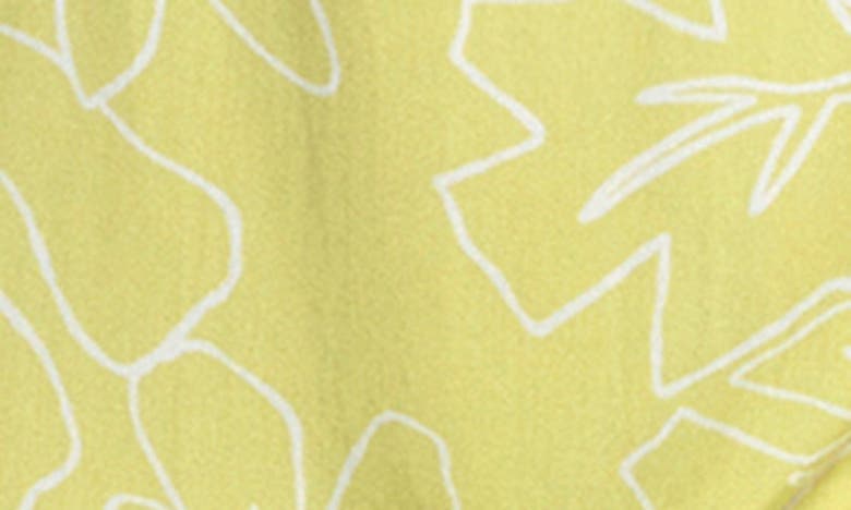 VOLCOM VOLCOM X COCO HO FLORAL PALM FROND DRESS