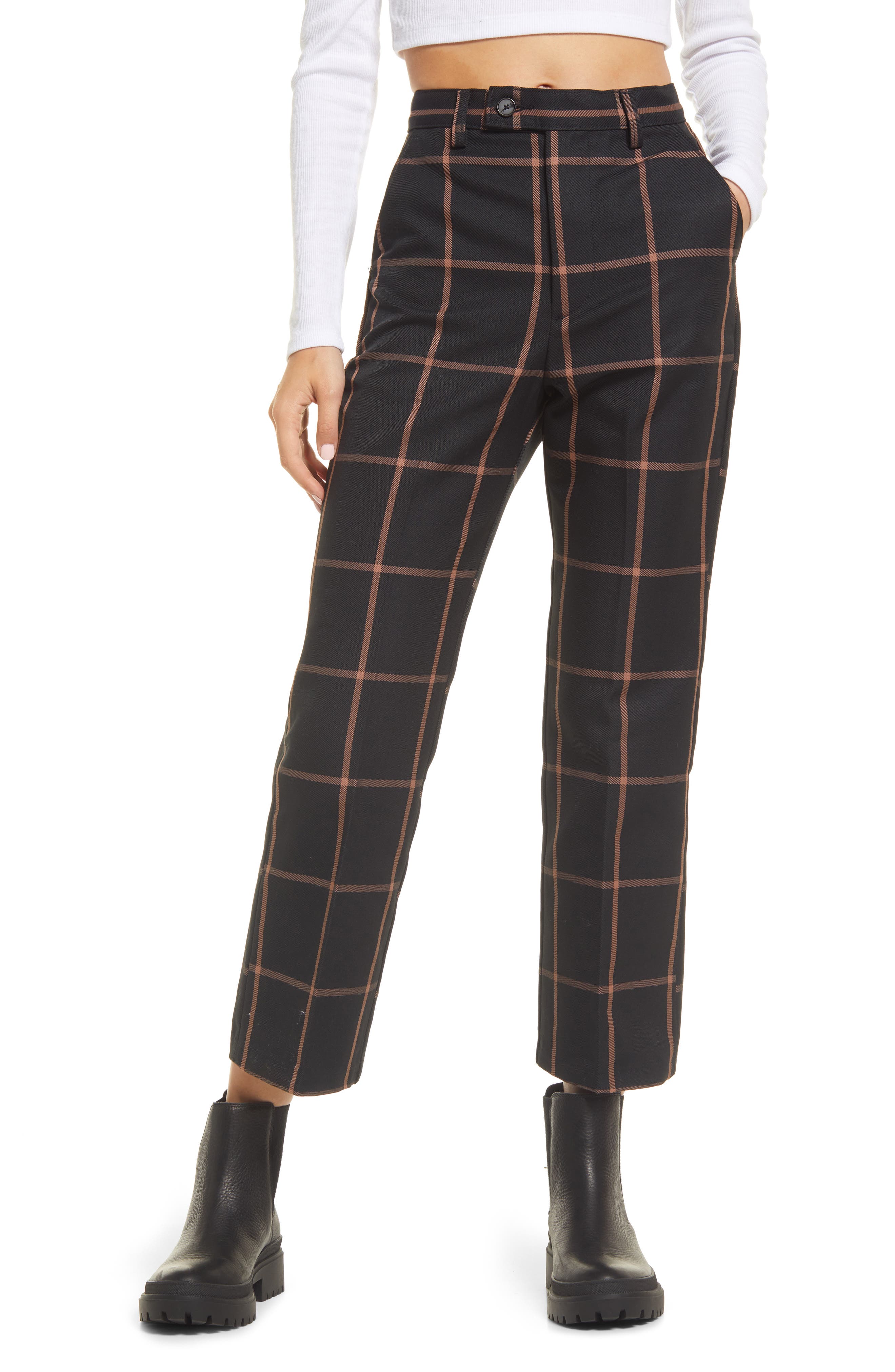 levi's plaid pants