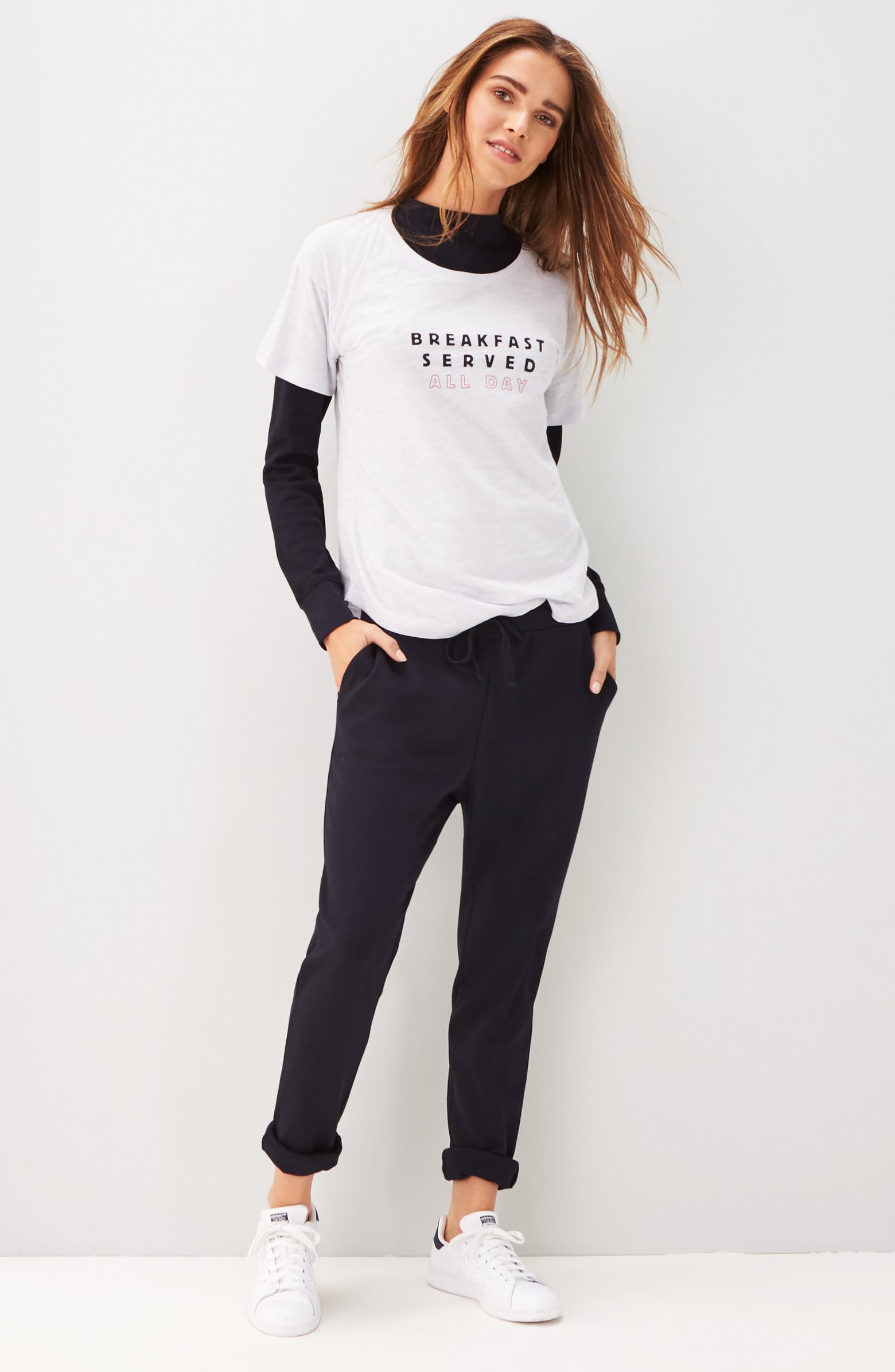Madewell Anya Breakfast Served All Day Tee Nordstrom