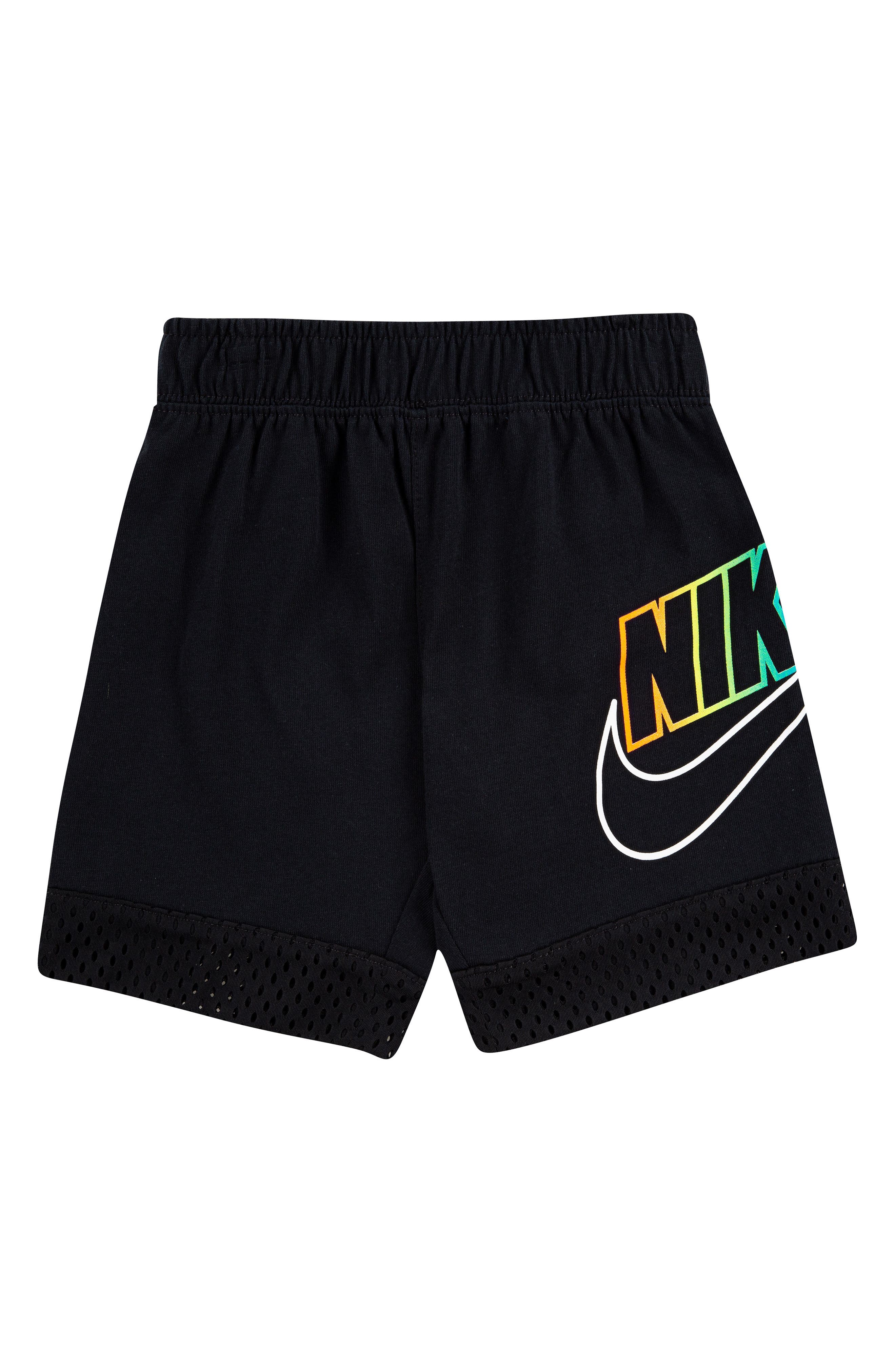 rainbow nike shorts