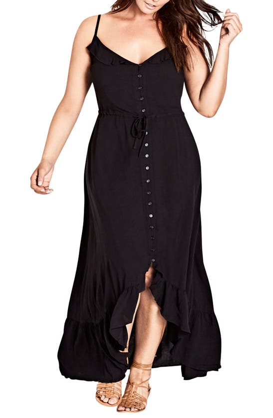 knee length dresses for ladies Aruba Maxi Dress – MAXXI BLUE main image 1
