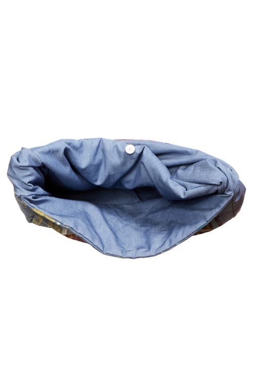 Stockholm Surfboard Club Ford Padded Chambray Tote In Blue