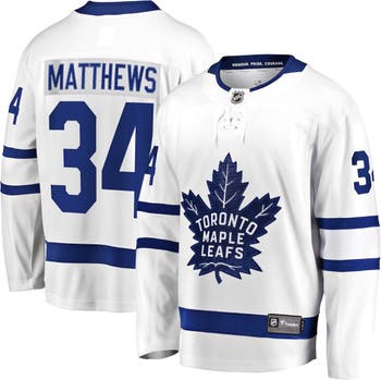Men's Adidas Auston Matthews Black Toronto Maple Leafs Alternate Primegreen Authentic Pro Player Jersey