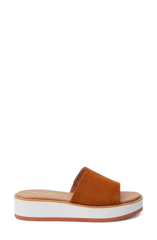 Shop Matisse Jackie Platform Slide Sandal In Fawn