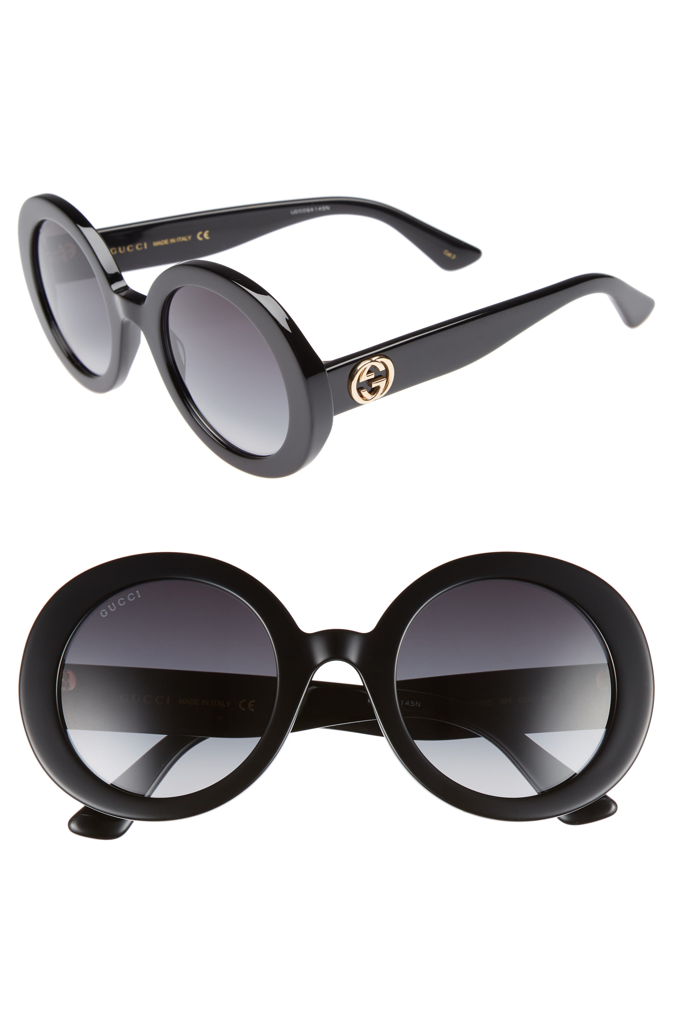 Gucci 52mm Round Sunglasses Nordstrom