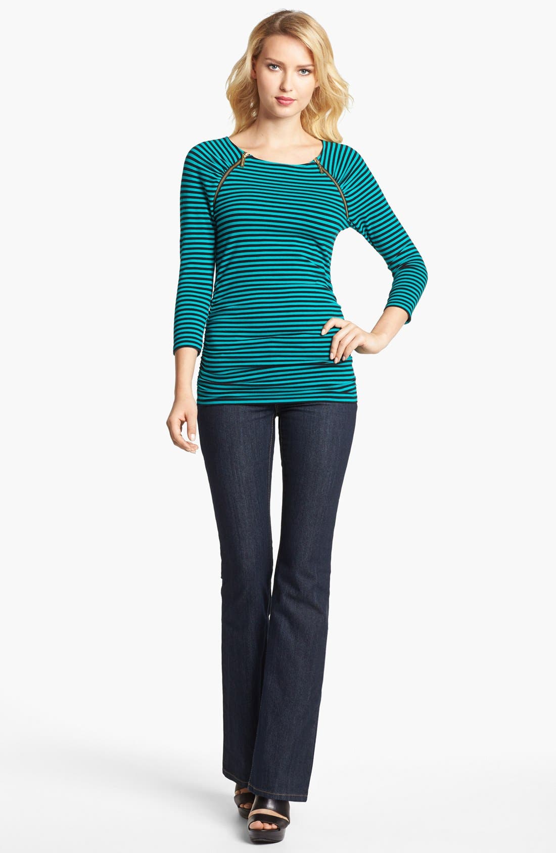 MICHAEL Michael Kors 'Sausalito' Bootcut Stretch Jeans Nordstrom